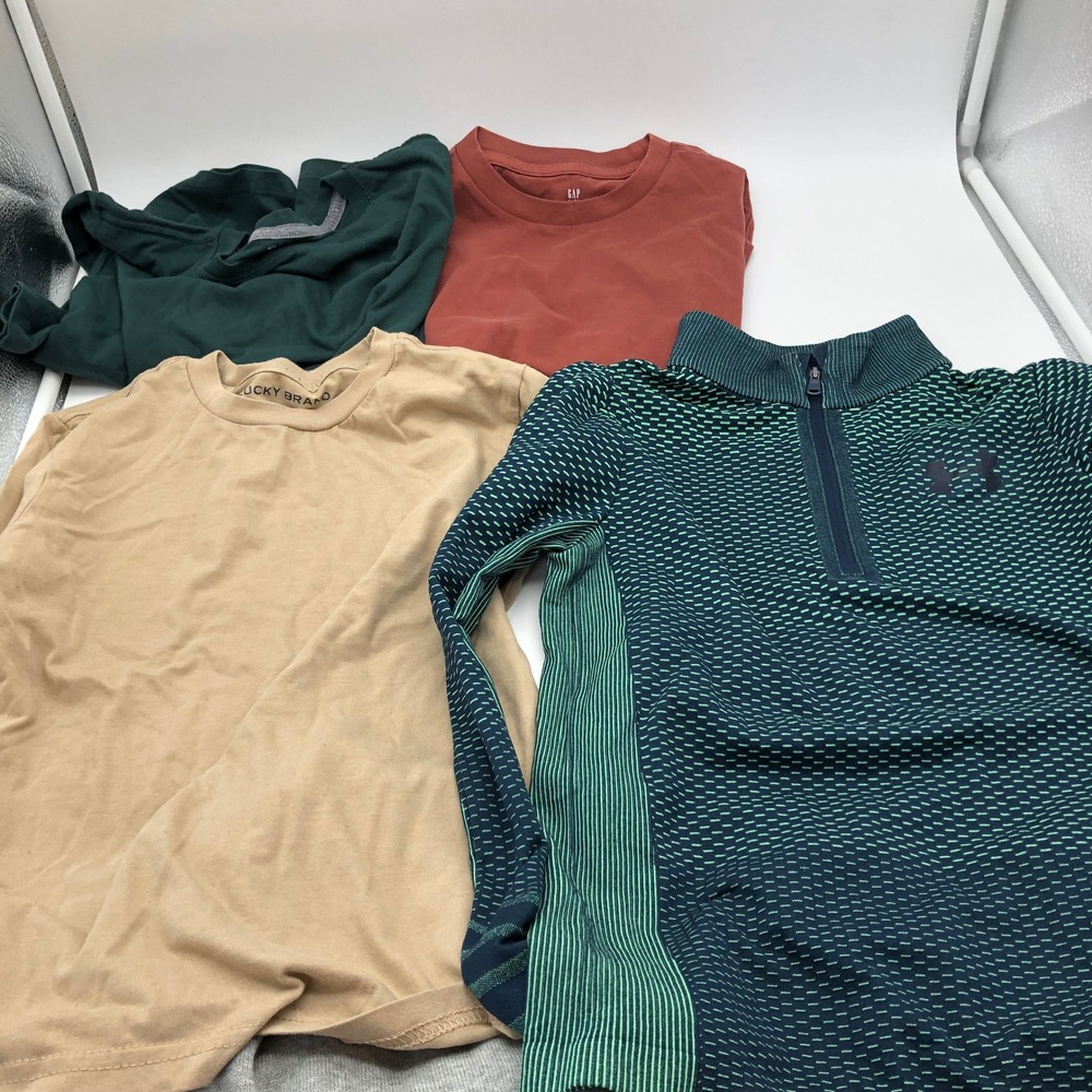 Boys Size 10-12 (L) Long Sleeve T-Shirts BUNDLE Sweater Gap Jordan Tea - Picture 8 of 11